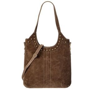 Isabella Rossetti Scarlett27 Studded Leather Tote, Brown